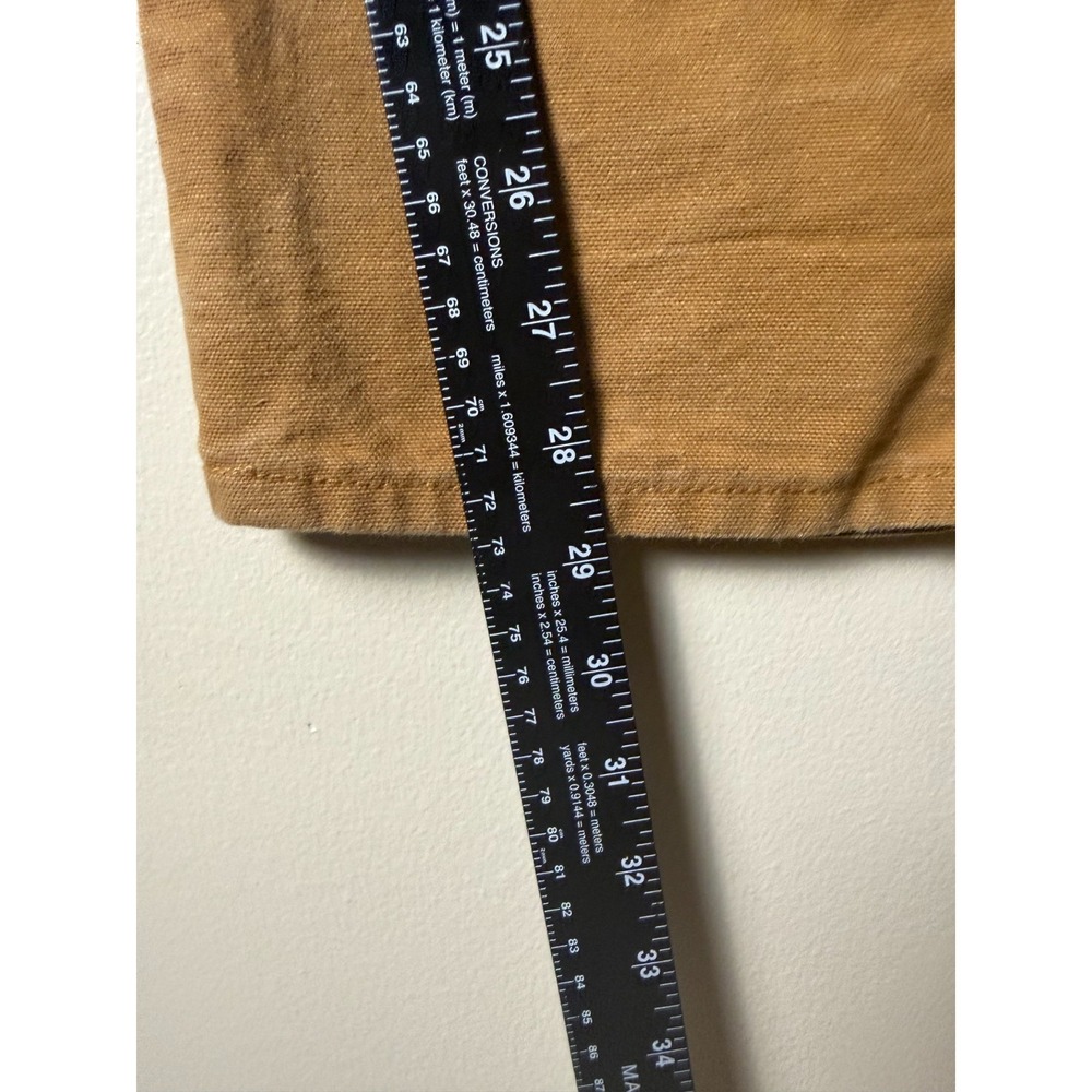 Vintage Round House Pants Mens 34x30 Double Front Canvas Carpenter Made In USA - Picture 7 of 7